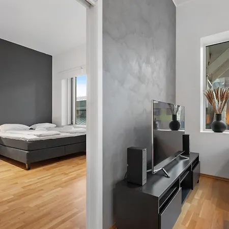 Lejlighed Modern With Rooftop Terrace And Stunning Views Bergen